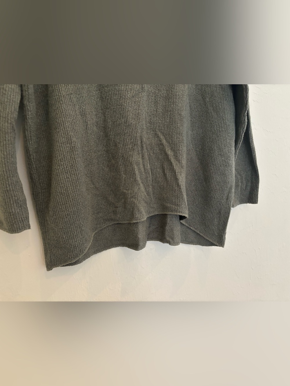 Venti 6 Made in Italy Star Sequin Embellished Top Sweater Shirt Oversized Hi Low - Picture 5 of 8